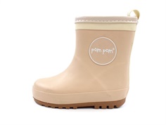 Pom Pom winter rubber boot boot rose